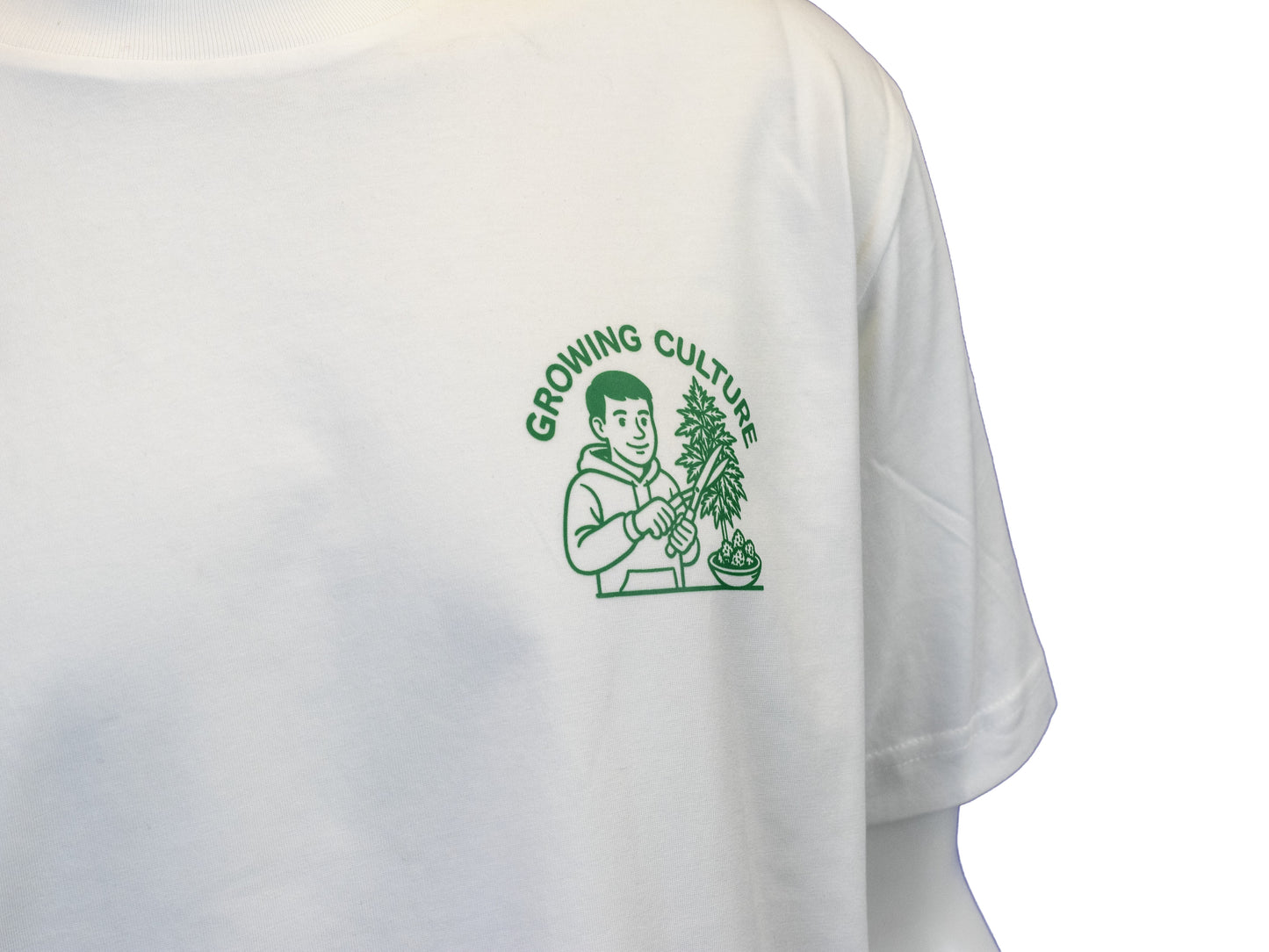 Growing Culture T-Shirt aus 100% Bio-Baumwolle – Nachhaltiges Unisex Shirt für Grower, Pflanzenliebhaber & Umweltbewusste – Hochwertig & Bequem
