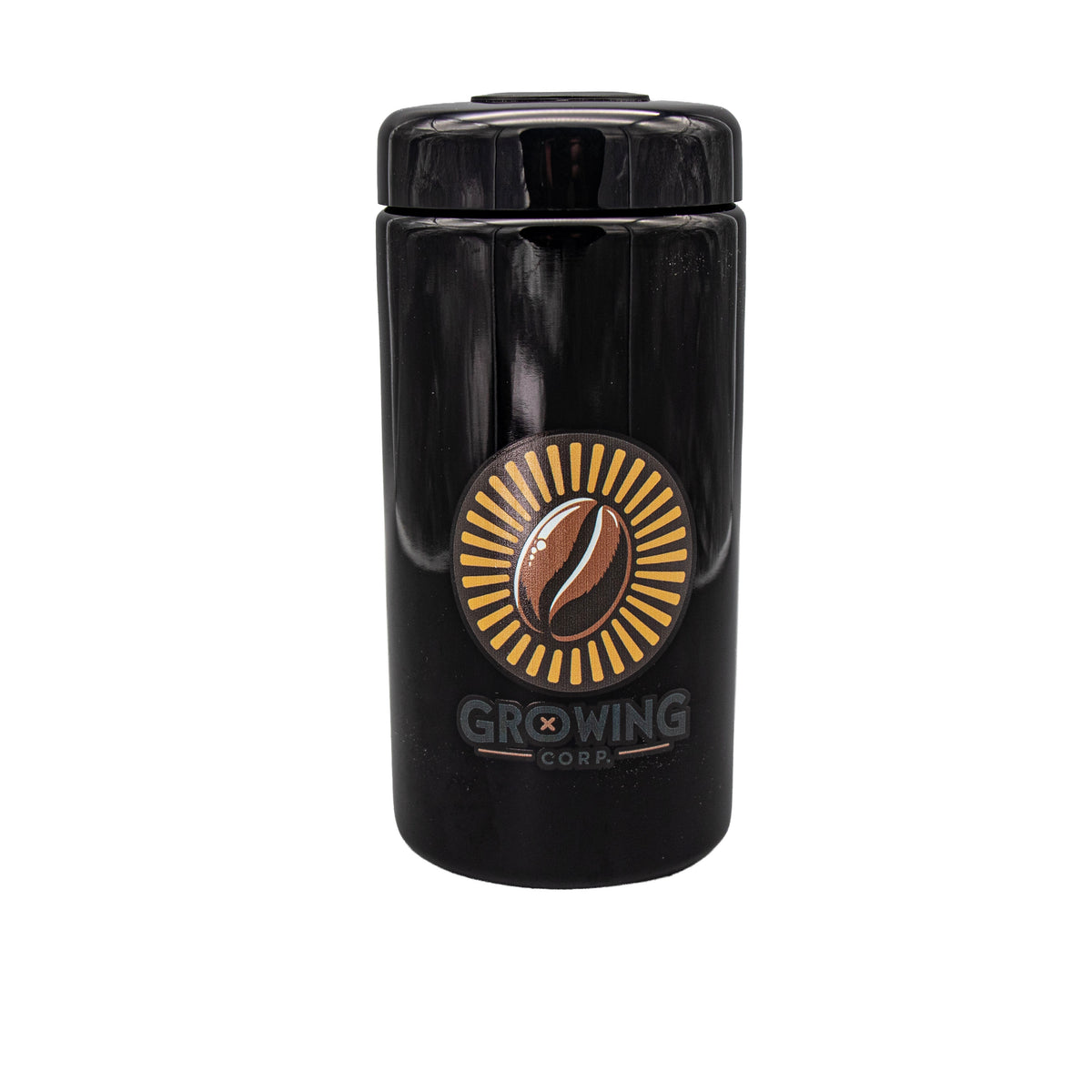 Kaffee Aufbewahrungsglas 1000 ml aus Violettglas – Aromadose mit Hygrometer & Thermometer – luftdicht mit Dichtung – UV-Schutz für Kaffeebohnen & Espresso