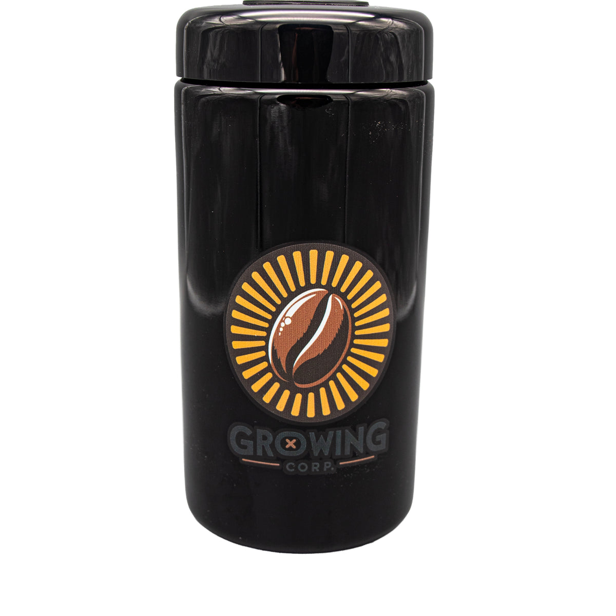 Kaffee Aufbewahrungsglas 1000 ml aus Violettglas – Aromadose mit Hygrometer & Thermometer – luftdicht mit Dichtung – UV-Schutz für Kaffeebohnen & Espresso